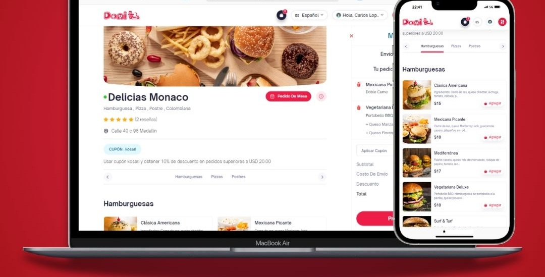 Domi - Sistema de pedidos a Domicilio para Múltiples Restaurantes